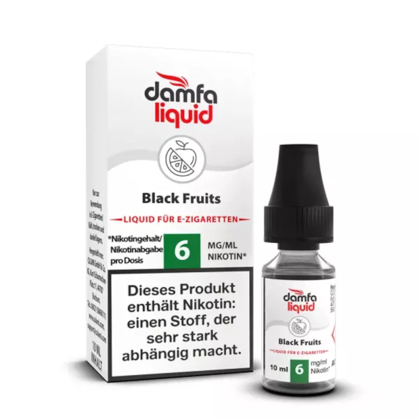 Damfa Liquid Black Fruits