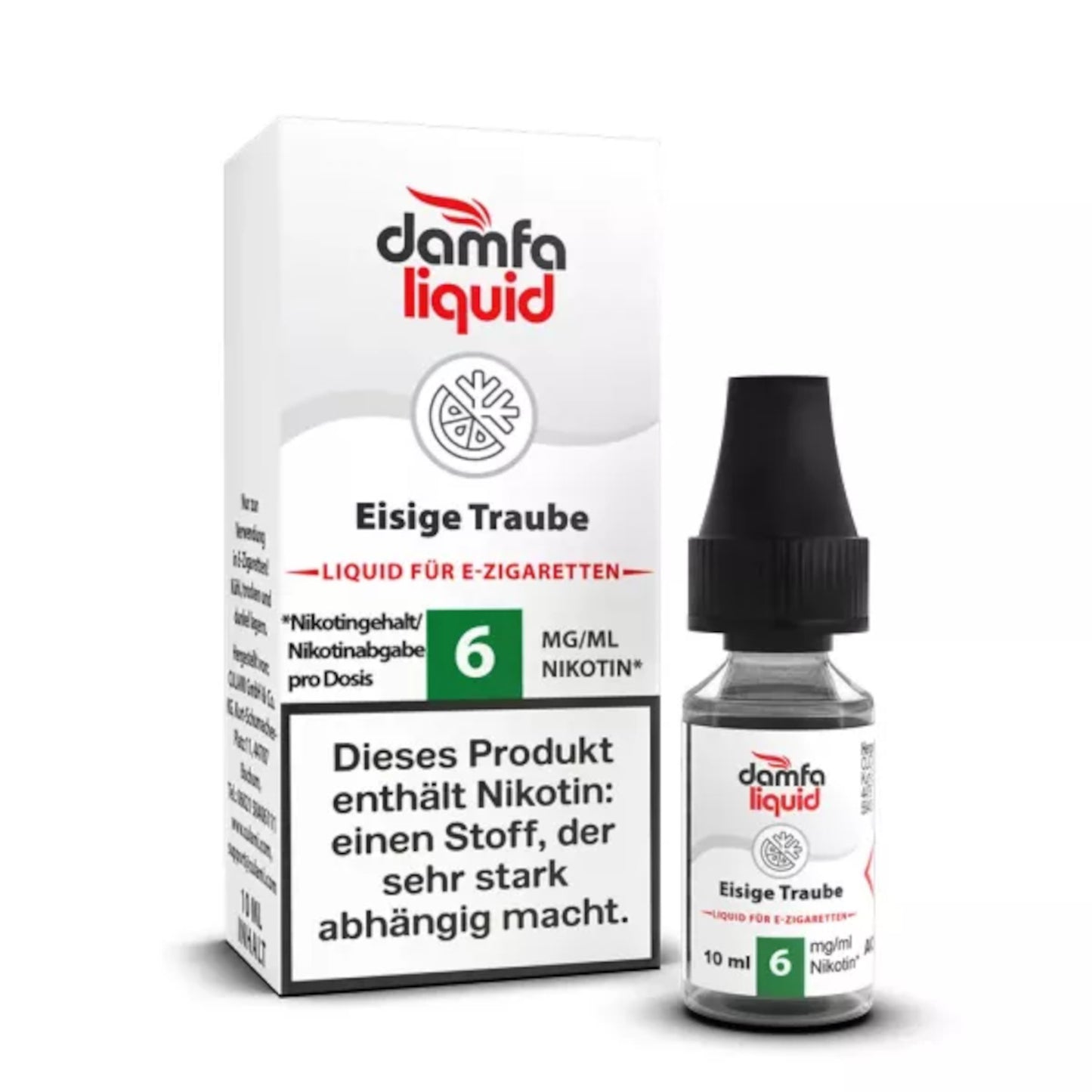 Damfa Liquid Eisige Traube