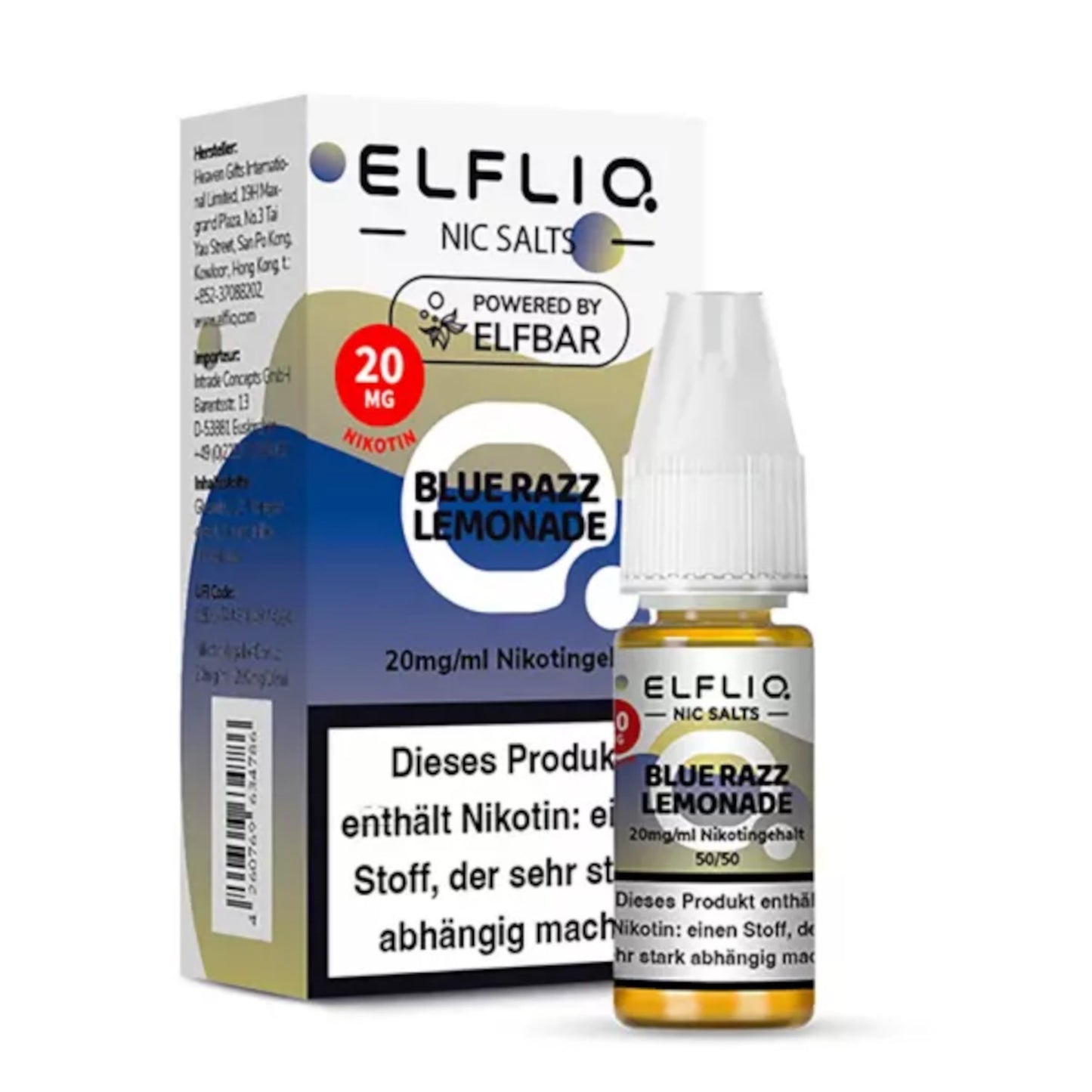 Elfbar Elfliq Blue Razz Lemonade