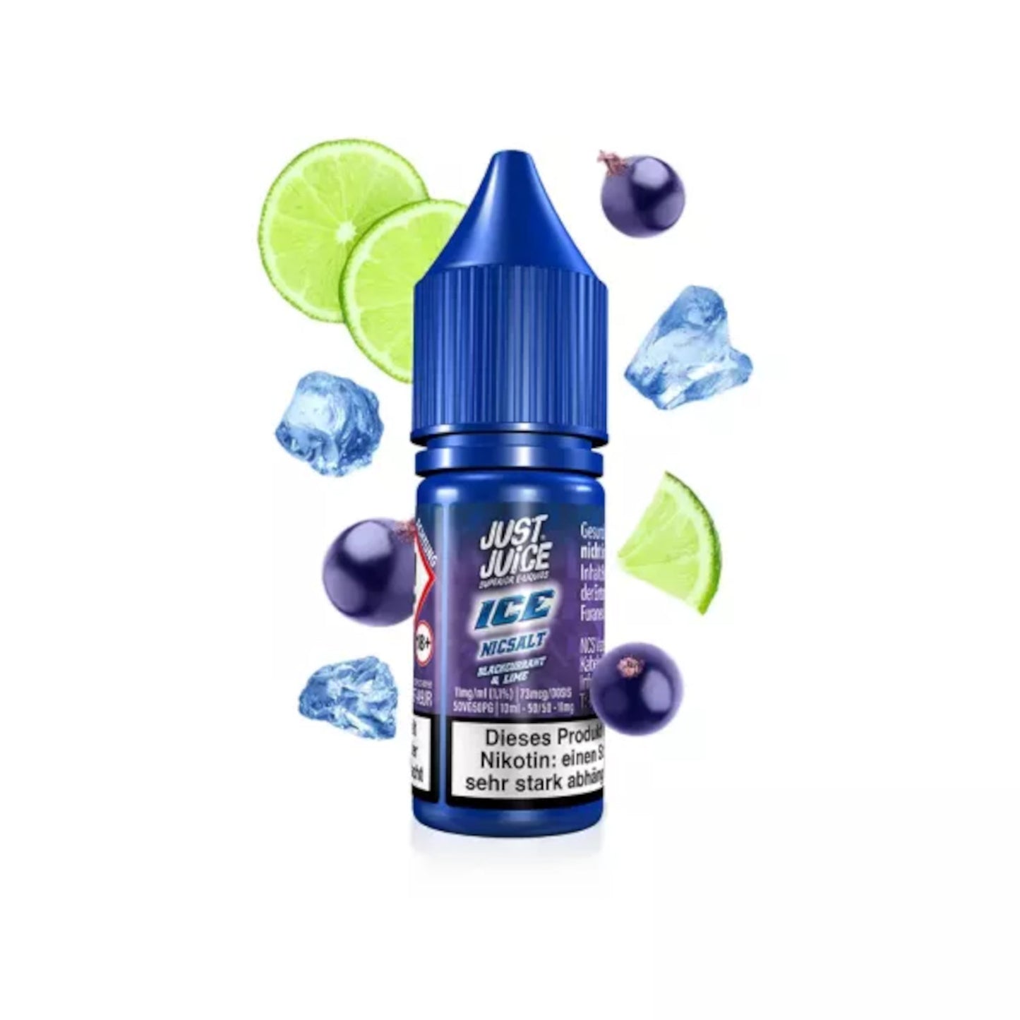 Just Juice Blackcurrant & Lime Ice