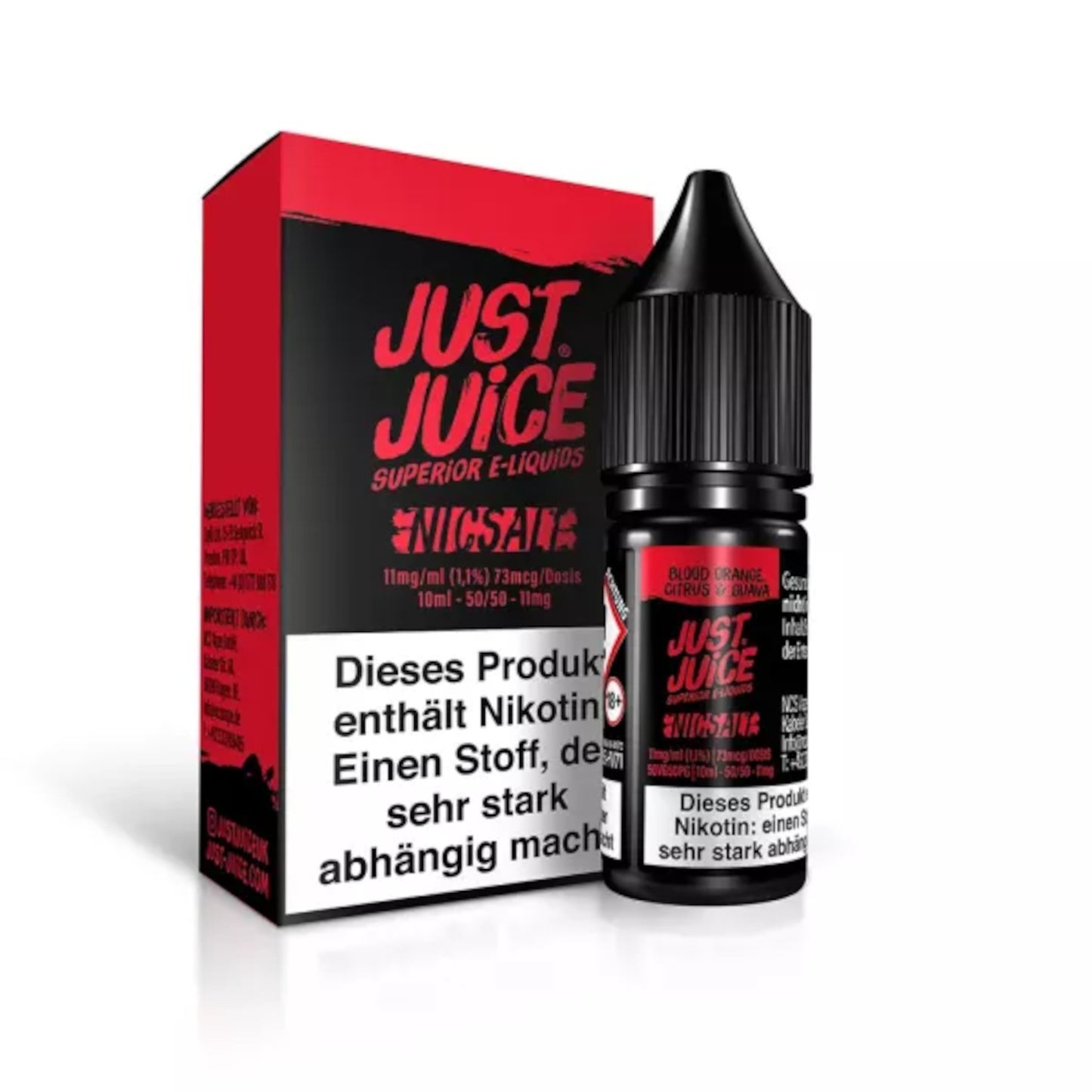 Just Juice Blood Orange, Citrus & Guava