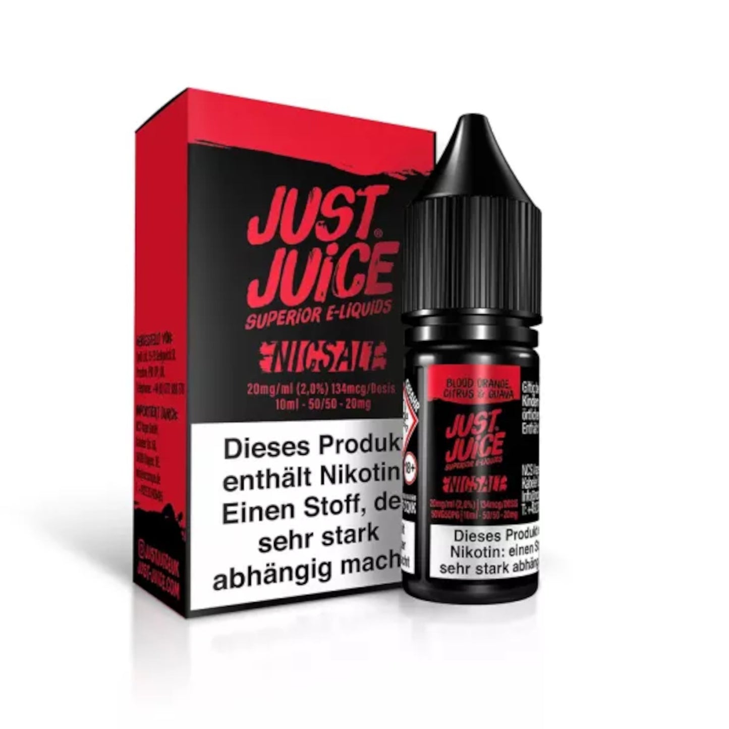 Just Juice Blood Orange, Citrus & Guava