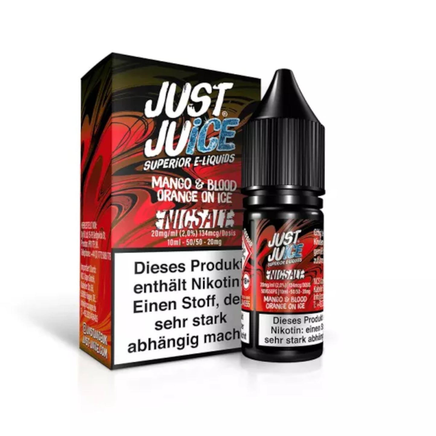 Just Juice Mango & Blood Orange Ice