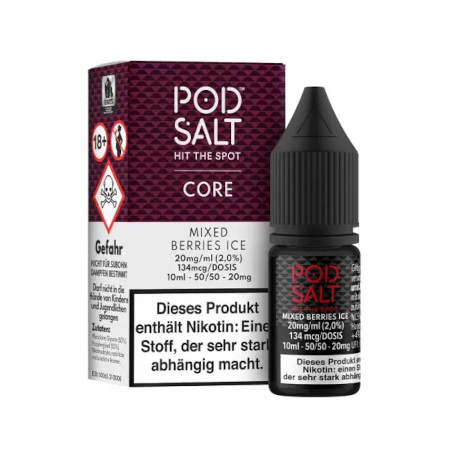 Pod Salt Mixed Berries Ice