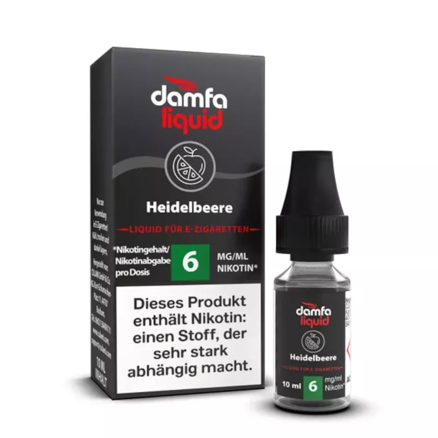 Damfa Liquid Heidelbeere