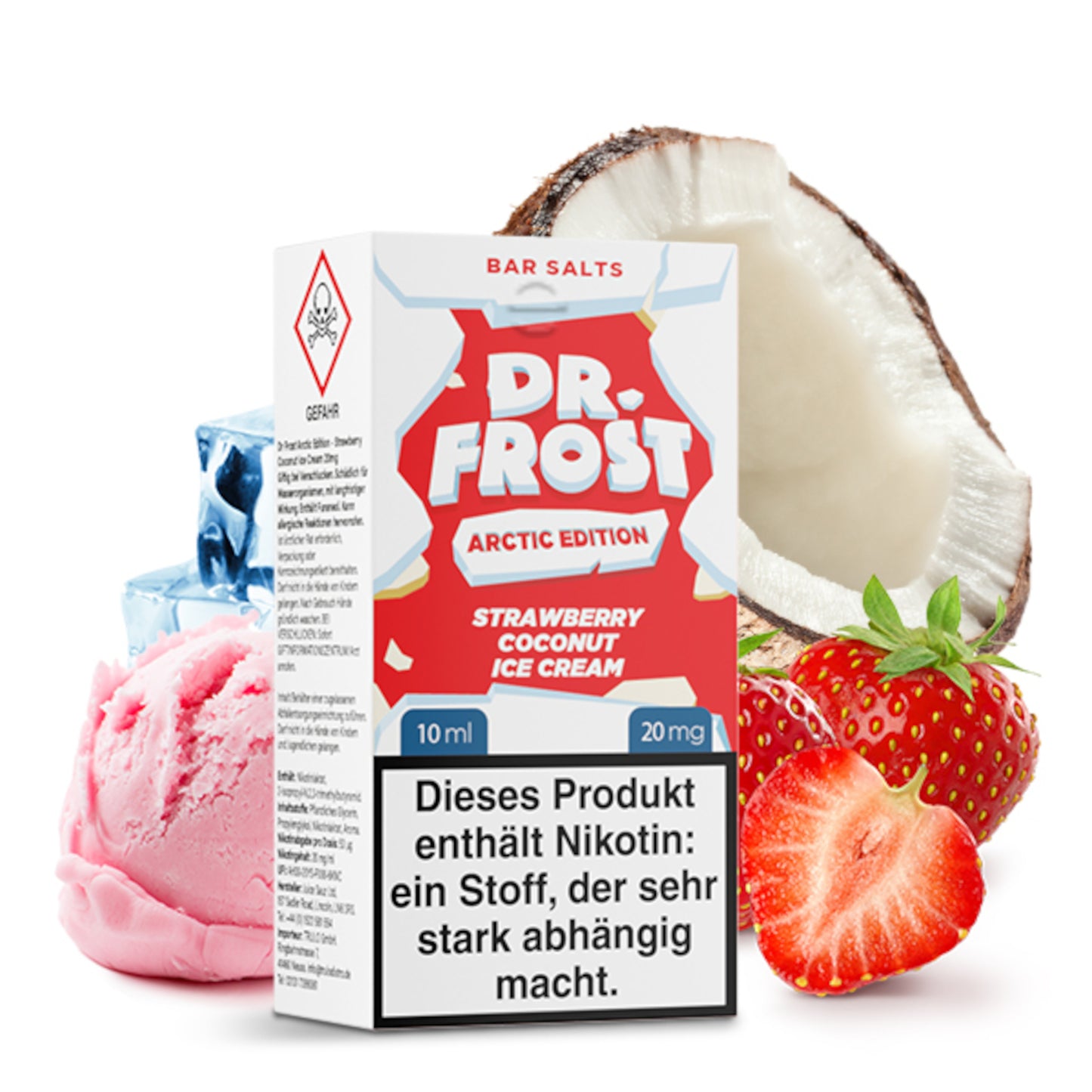 Dr. Frost ARCTIC EDITION Strawberry Coconut Ice