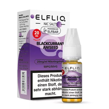 Elfbar Elfliq Blackcurrant Aniseed