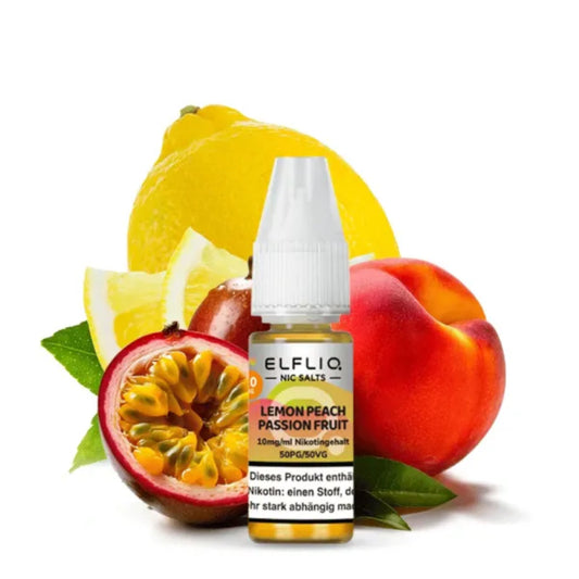 Elfbar Elfliq Lemon Peach Passionfruit