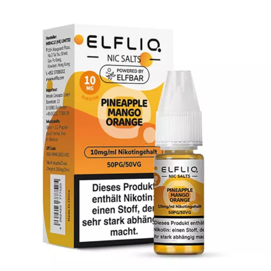 Elfbar Elfliq Pineapple Mango Orange