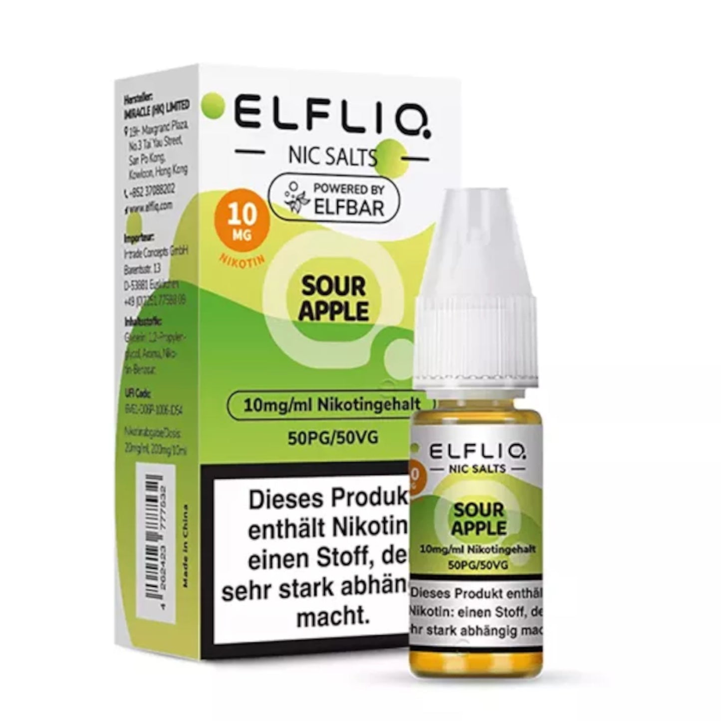 Elfbar Elfliq Sour Apple