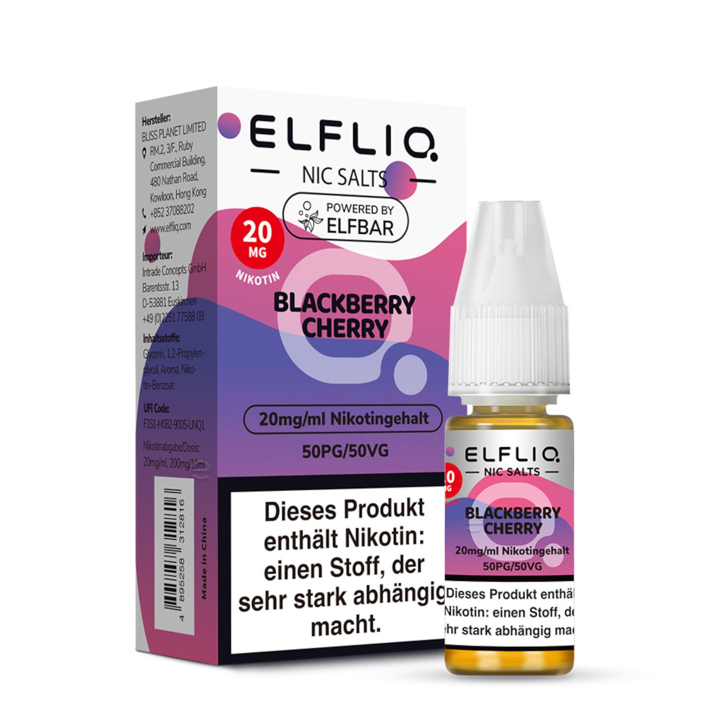 Elfbar Elfliq Blackberry Cherry