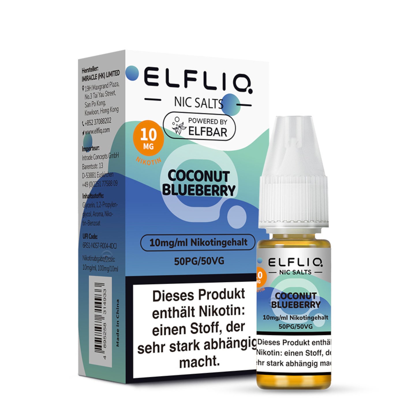 Elfbar Elfliq Coconut Blueberry