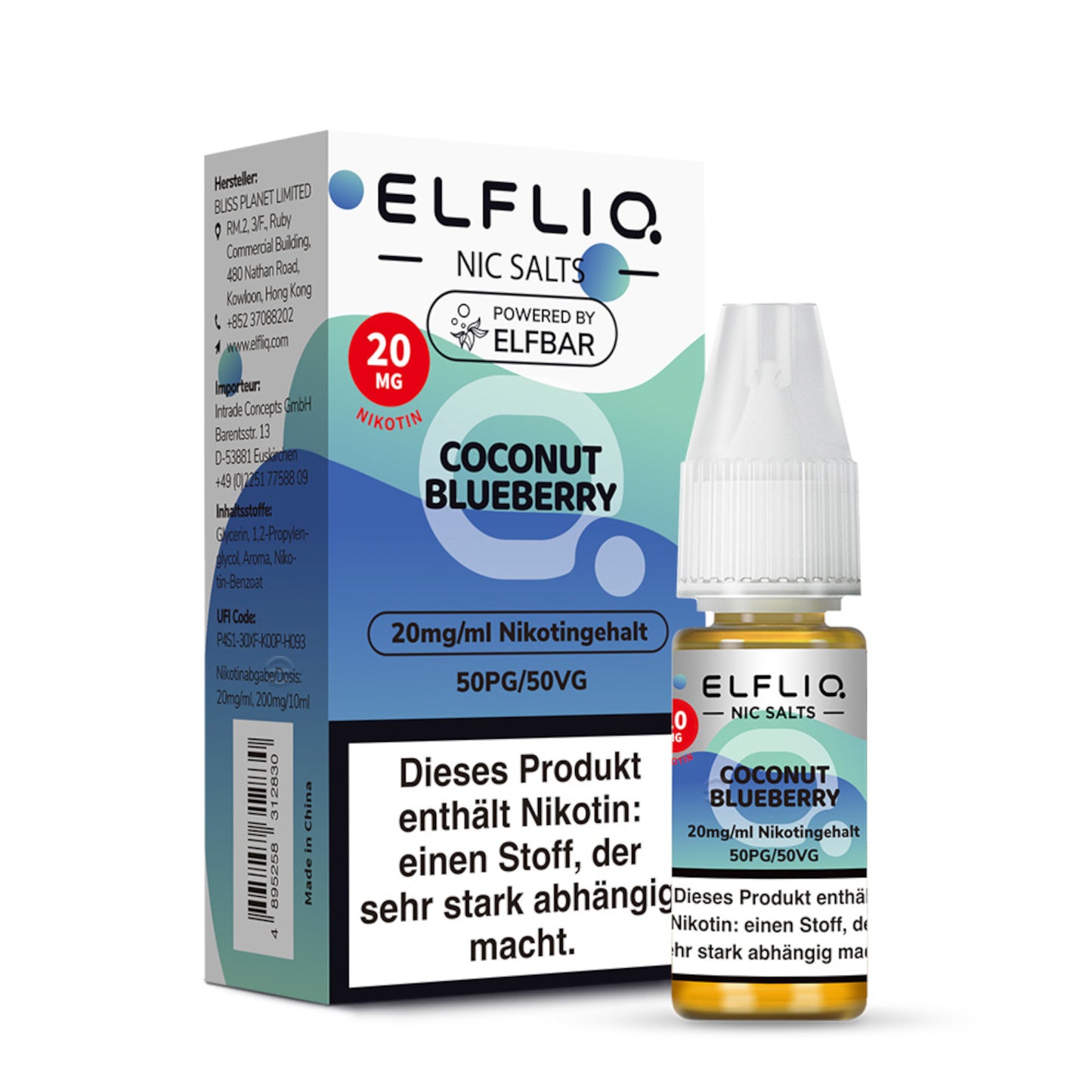 Elfbar Elfliq Coconut Blueberry
