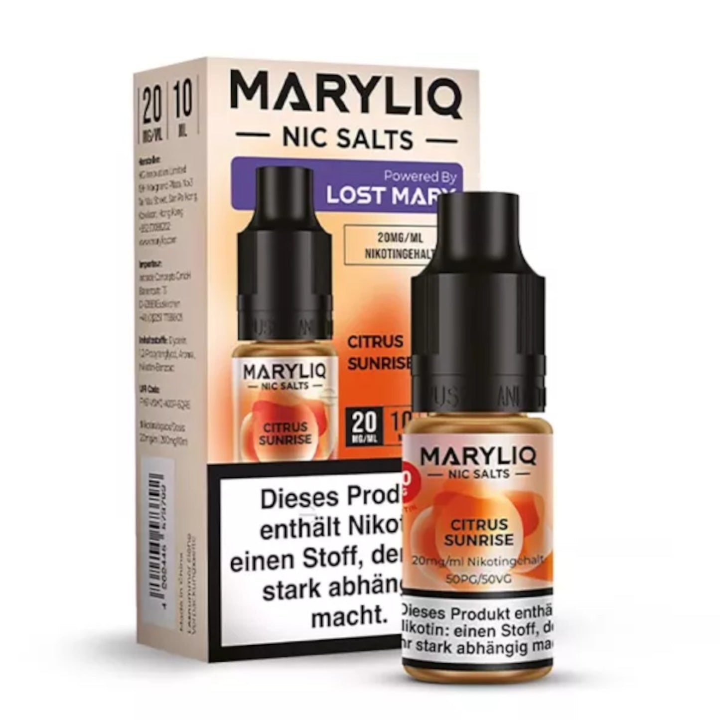 Lost Mary Maryliq Citrus Sunrise