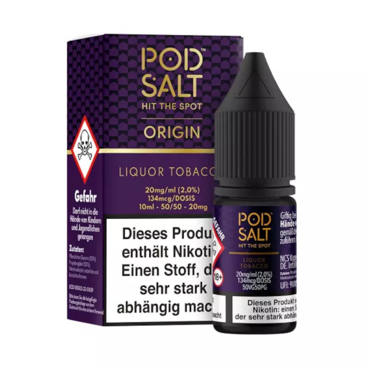 Pod Salt Liquor Tobacco