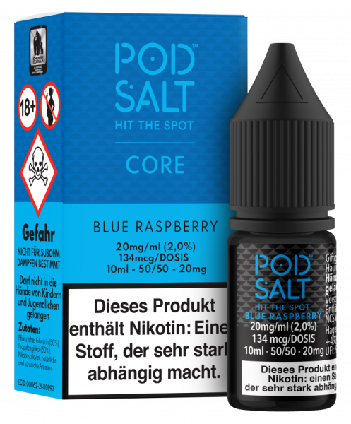 Pod Salt Core Blue Raspberry