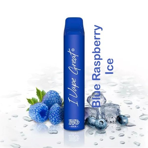 IVG Bar Einweg E-Zigarette Blue Raspberry Ice